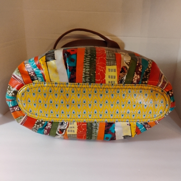 Fossil Key Per City Birds Fabric/Canvas Purse - Picture 16 of 16